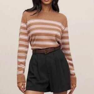 Reformation oversized boyfriend sweater!